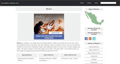 Desktop Screenshot of en.nuestro-mexico.com