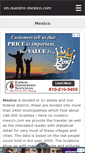 Mobile Screenshot of en.nuestro-mexico.com